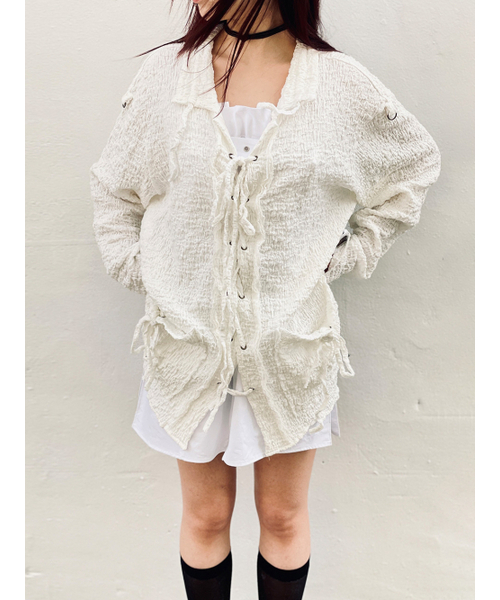LACE-UP SHIRDIGAN