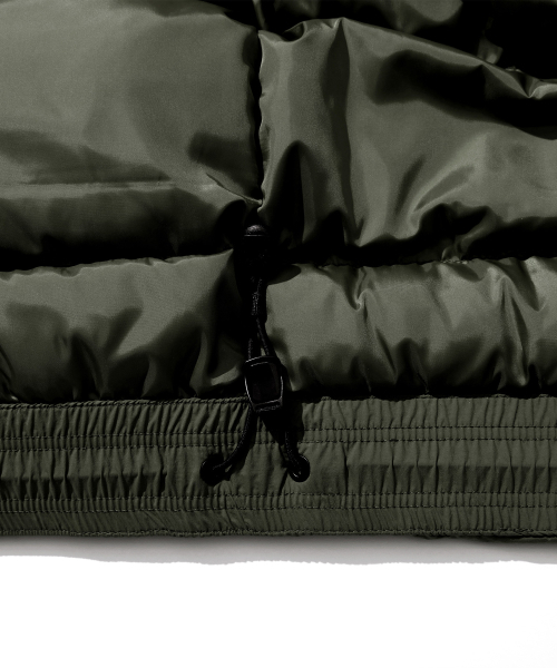 KALAPATTHAR(カラパタール)の「Nylon Insulation Short-Jacket - KHAKI(ダウンジャケット/コート・メンズ・カーキ・MEDIUM/LARGE)」の6枚目の写真