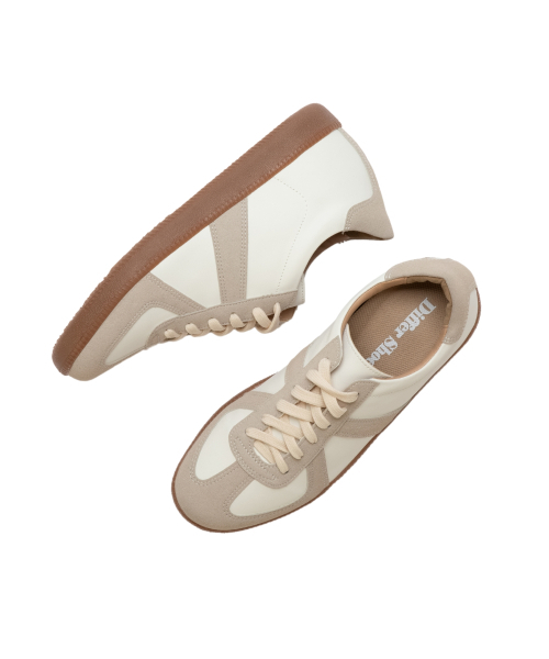 DIFFERSHOE(ディファーシュー)の「メンズ ドイツ軍 スニーカー 7CM(スニーカー・メンズ・ベージュ・25cm/26cm/27cm/28cm)」の3枚目の写真