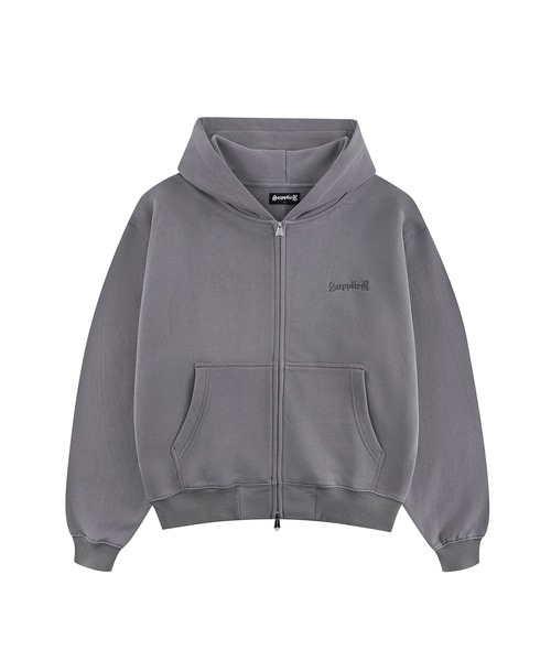 ジップフーディ｜Cross Zip Hoodie V2｜SUPPLIER（パーカー