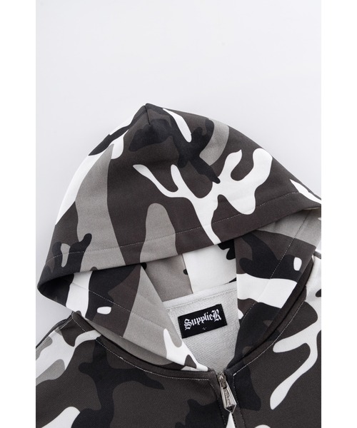 ジップフーディ｜Cross Zip Hoodie V2｜SUPPLIER（パーカー