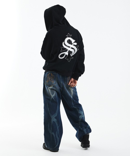 SUPPLIERジップパーカー ジップフーディ｜Cross Zip Hoodie V2｜SUPPLIER（パーカー