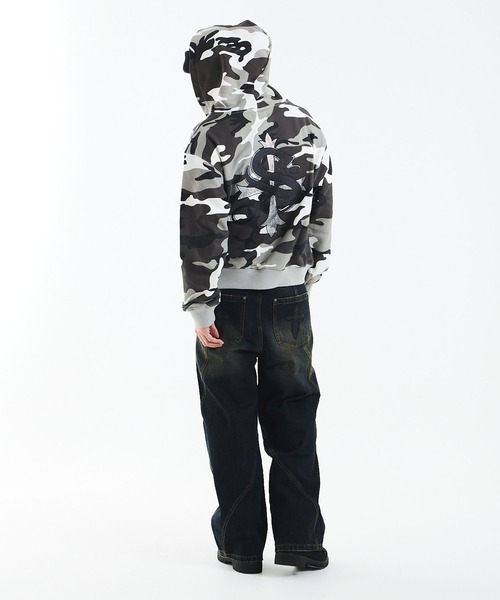 ジップフーディ｜Cross Zip Hoodie V2｜SUPPLIER（パーカー