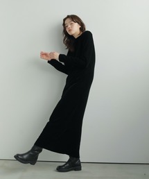 anuke | Velour Pencil Onepiece(ワンピース)