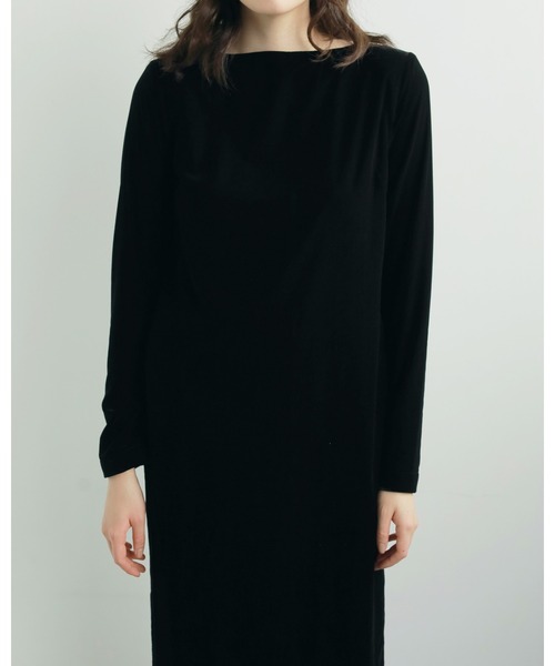 Velour Pencil Onepiece（ワンピース）｜anuke（アンヌーク）の