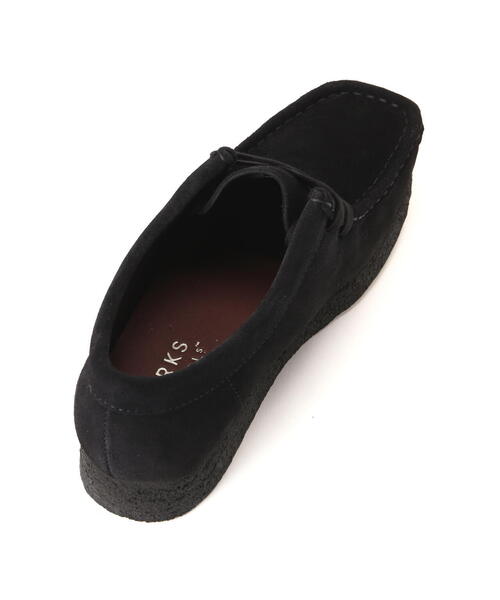 Clarks(クラークス)の「Clarks/クラークス/Wallabee/ワラビー UK4~5.5(モカシン/デッキシューズ・レディース・ブラック・4.5/4/5.5/5)」の4枚目の写真