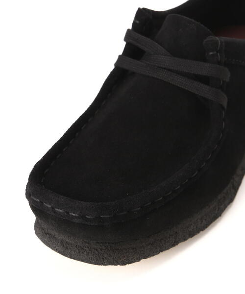 Clarks(クラークス)の「Clarks/クラークス/Wallabee/ワラビー UK4~5.5(モカシン/デッキシューズ・レディース・ブラック・4.5/4/5.5/5)」の5枚目の写真