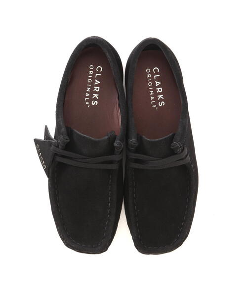 Clarks(クラークス)の「Clarks/クラークス/Wallabee/ワラビー UK4~5.5(モカシン/デッキシューズ・レディース・ブラック・4.5/4/5.5/5)」の3枚目の写真