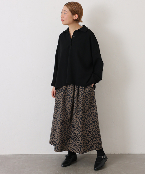 JOURNAL STANDARD LUXE（ジャーナルスタンダード　ラックス）の「《追加》ダブルJQレオパ スカート（スカート・レディース・チョコ・FREE）」の22枚目の写真