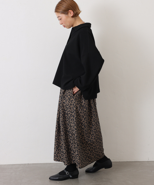 JOURNAL STANDARD LUXE（ジャーナルスタンダード　ラックス）の「《追加》ダブルJQレオパ スカート（スカート・レディース・チョコ・FREE）」の20枚目の写真