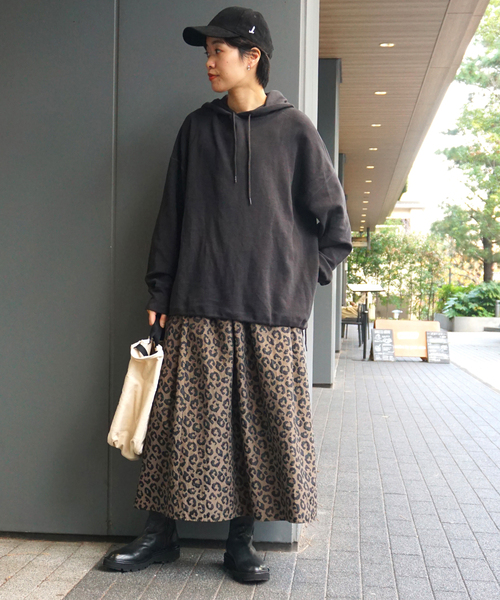 JOURNAL STANDARD LUXE（ジャーナルスタンダード　ラックス）の「《追加》ダブルJQレオパ スカート（スカート・レディース・チョコ・FREE）」の18枚目の写真