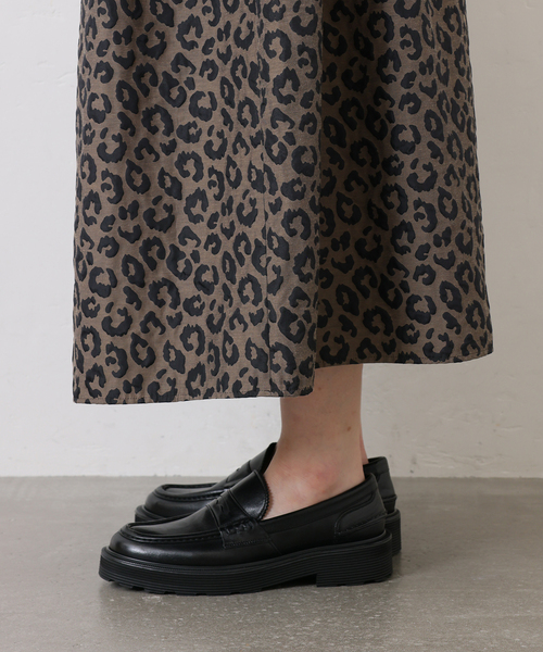 JOURNAL STANDARD LUXE（ジャーナルスタンダード　ラックス）の「《追加》ダブルJQレオパ スカート（スカート・レディース・チョコ・FREE）」の6枚目の写真