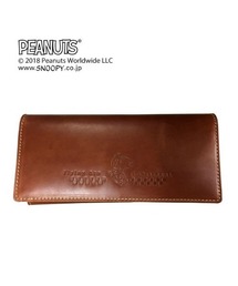 SNOOPY（スヌーピー）の「スヌーピー FlyingAce 長財布 チョコ OS（財布）」