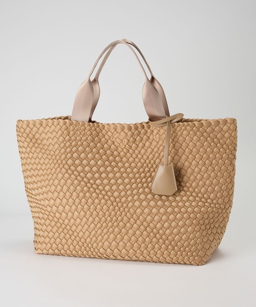 BARNYARDSTORM（バンヤードストーム）の「BARNYARDSTORM / メッシュビッグトートBAG（トートバッグ・レディース・ブラウン/ベージュ・FREE）」の3枚目の写真