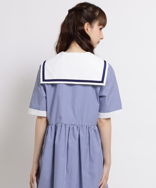 MILK（ミルク）の「Sailor シャツ ワンピース（シャツワンピース