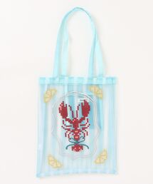 Three Four Time（スリーフォータイム）の「【Casselini】チュール刺繍トート（トートバッグ）」