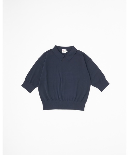 Traditional Weatherwear（トラディショナルウェザーウェア）の「MILLOM（ニット/セーター・レディース・ネイビー/ネイビー×ホワイト/ブラック・S）」の2枚目の写真