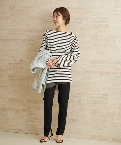 plage(プラージュ)の「裏起毛Zip Skinny パンツ(その他パンツ・レディース・ブラック・36/38)」の13枚目の写真