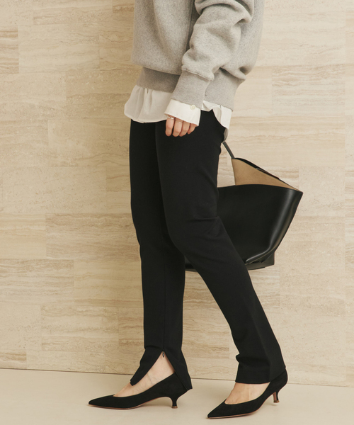 裏起毛Zip Skinny パンツ（その他パンツ）｜Plage（プラージュ）の