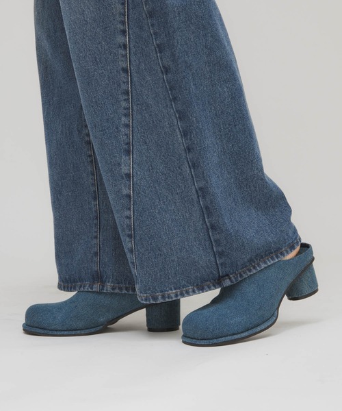 KBF（ケイビーエフ）の「プランプトゥサボミュール（サンダル・レディース・ブルー/ブラック・37/38/36）」の12枚目の写真