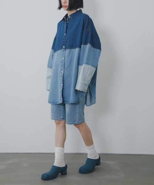 KBF（ケイビーエフ）の「プランプトゥサボミュール（サンダル・レディース・ブルー/ブラック・37/38/36）」の16枚目の写真