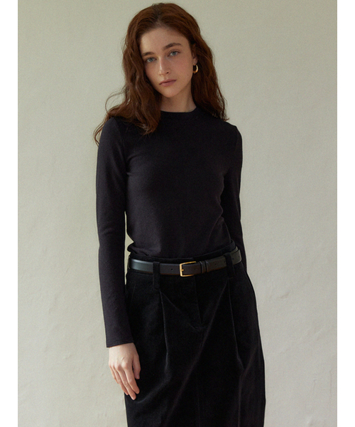 LARGO(ラルゴ)の「Angora long sleeve T-shirt (black)(Tシャツ/カットソー・レディース・その他・FREE)」の3枚目の写真