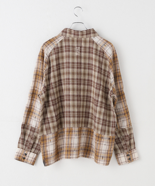 JOURNAL STANDARD(ジャーナルスタンダード)の「【ONE TEASPOON/ワンティースプーン】 RODEO RUST PATCJWORK SH(シャツ/ブラウス・レディース・ブラウン・X-LARGE)」の2枚目の写真