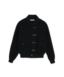 SYNQIA（シンキア）の「ファイヤーマンクローザー ヘリテージ ハリントンジャケット ブラック（その他アウター）」