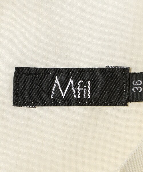 M.Fil(エムフィル)の「<M・fil>ラメ ジャガード ショートスリーブ ブラウス(シャツ/ブラウス・レディース・オフホワイト/ブラック・36)」の11枚目の写真