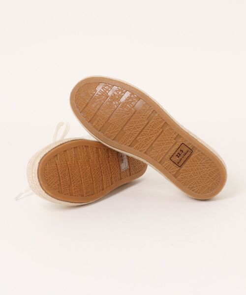 あしながおじさん（アシナガオジサン）の「ジュートメッシュスニーカー　5110003（スニーカー・レディース・ブラック/オフホワイト・23.5cm/23cm/22.5cm/24.5cm/24cm）」の4枚目の写真