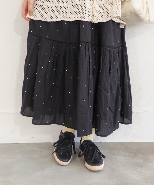 あしながおじさん（アシナガオジサン）の「ジュートメッシュスニーカー　5110003（スニーカー・レディース・ブラック/オフホワイト・23.5cm/23cm/22.5cm/24.5cm/24cm）」の17枚目の写真