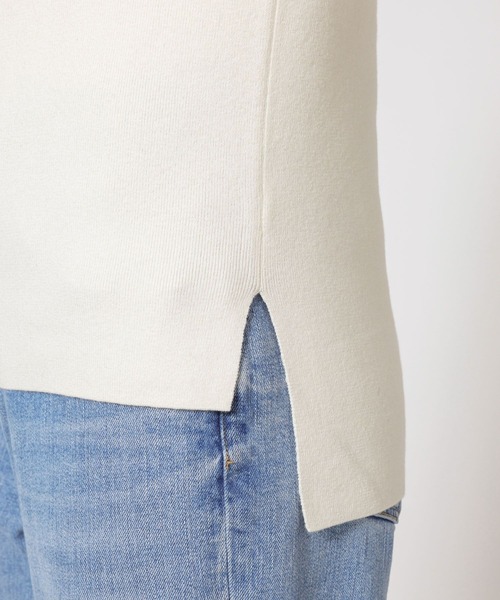 BABYLONE（バビロン）の「COWOオフショルプルオーバー（ニット/セーター・レディース・オフホワイト/ネイビー/ベージュ・フリー）」の18枚目の写真