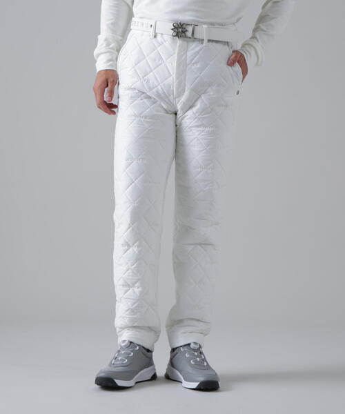【St ANDREWS】ロゴピンソニック中綿パンツ (MENS)