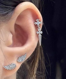 B.I.D.（ビーアイディー）の「《Bz》キラキラY2Kピアス3点セット(RZ)（ピアス（両耳用））」