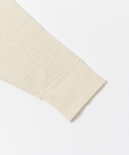 URBAN RESEARCH（アーバンリサーチ）の「モールリュクスポロカーディガン（カーディガン/ボレロ・メンズ・アイボリー/チャコールグレー/ブラック・MEDIUM/LARGE）」の8枚目の写真