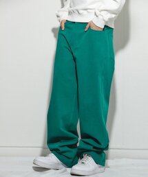 MILLIMILLION（ミリミリオン）の「BASALT COLOR DENIM PANTS B03-GREEN（デニムパンツ）」