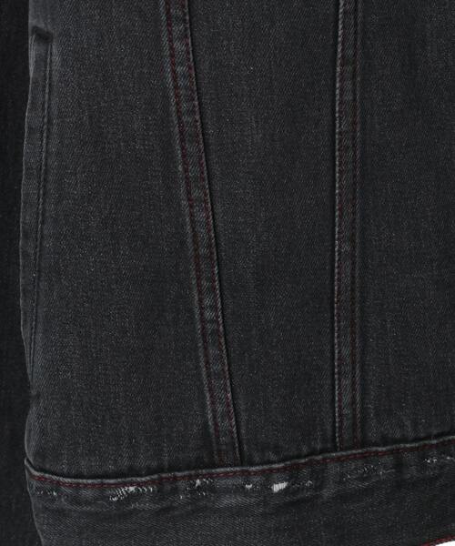 CONVERSE TOKYO(コンバーストウキョウ)の「DENIM SWITCHING JACKET(デニムジャケット・レディース・ブラック/インディゴブルー・MEDIUM/SMALL)」の15枚目の写真