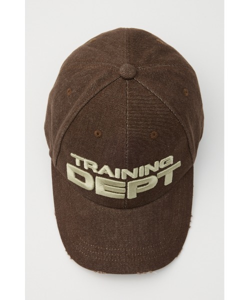 MOUSSY(マウジー)の「3D LOGO ベースボールキャップ(キャップ・レディース・ブルー系その他3/ブラウン・FREE)」の4枚目の写真