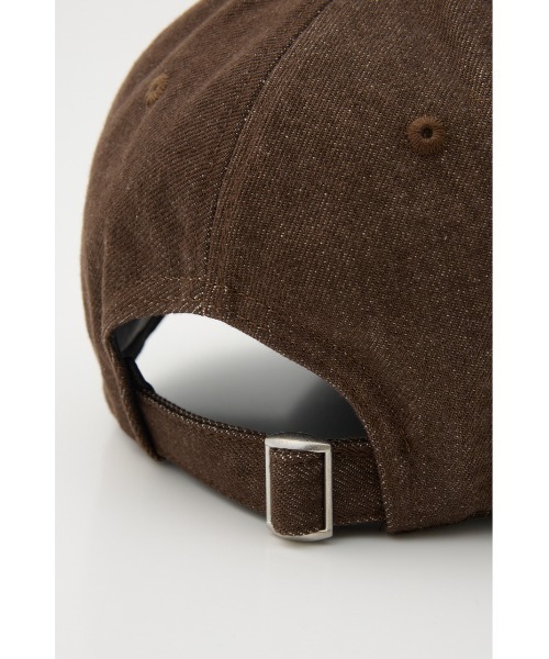 MOUSSY(マウジー)の「3D LOGO ベースボールキャップ(キャップ・レディース・ブルー系その他3/ブラウン・FREE)」の6枚目の写真