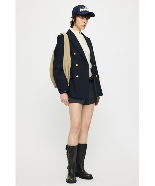 MOUSSY（マウジー）の「3D LOGO ベースボールキャップ（キャップ・レディース・ブルー系その他3/ブラウン・FREE）」の18枚目の写真