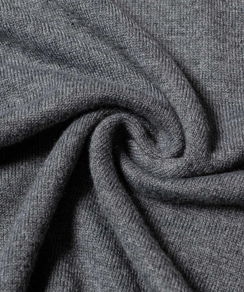 CIVVY.(シヴィ―)の「Contrast Stitch Turtleneck - コントラストステッチ タートルネック -(Tシャツ/カットソー・メンズ・グレー/バーガンディー・LARGE/MEDIUM)」の3枚目の写真