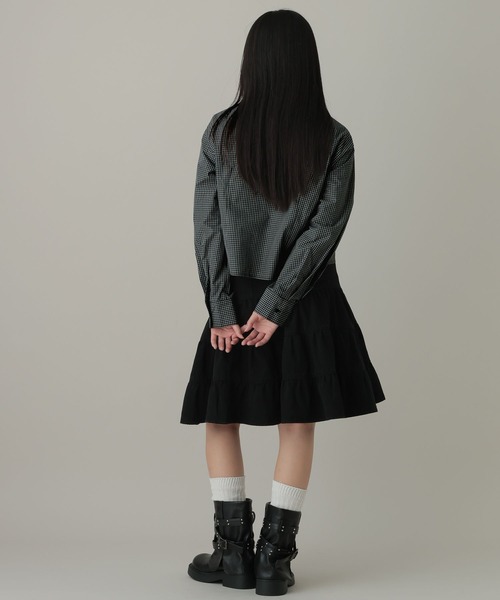 3.3 Field Trip （3.3フィールドトリップ）の「3.3 Field Trip／フロントギャザーシャツ（シャツ/ブラウス・レディース・サックスブルー/その他1/その他2・FREE）」の5枚目の写真