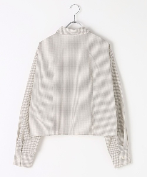 3.3 Field Trip （3.3フィールドトリップ）の「3.3 Field Trip／フロントギャザーシャツ（シャツ/ブラウス・レディース・サックスブルー/その他1/その他2・FREE）」の21枚目の写真