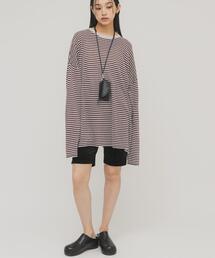 KBF（ケイビーエフ）の「シアーボーダールーズニット（ニット/セーター）」