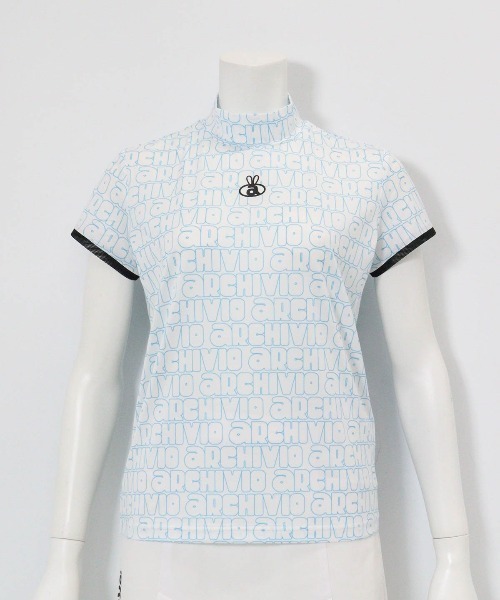 archivio（アルチビオ）の「＜LADIES>UV速乾総ロゴプルオーバー（Tシャツ/カットソー・レディース・ホワイト/レッド/ブルー・L/M/S）」の13枚目の写真