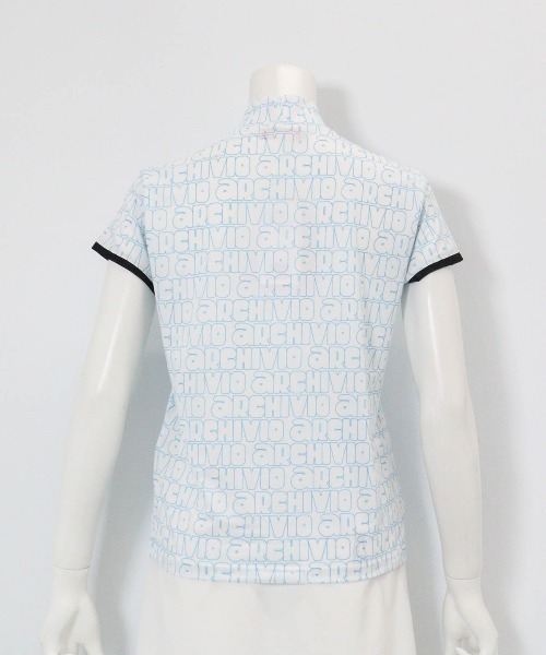 archivio（アルチビオ）の「＜LADIES>UV速乾総ロゴプルオーバー（Tシャツ/カットソー・レディース・ホワイト/レッド/ブルー・L/M/S）」の14枚目の写真