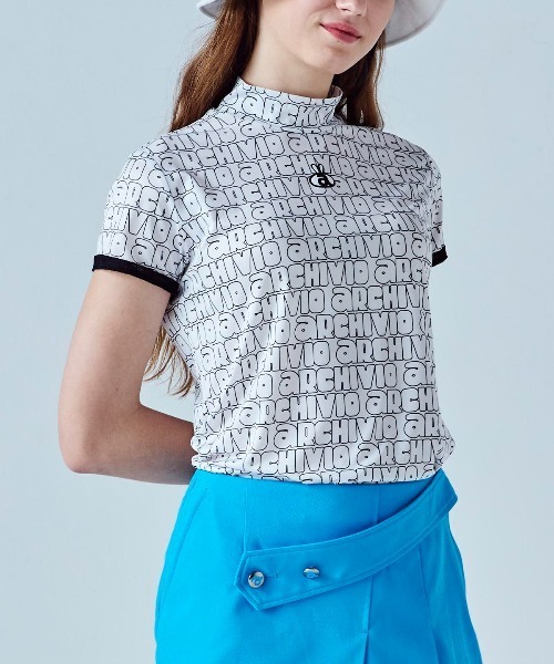 archivio（アルチビオ）の「＜LADIES>UV速乾総ロゴプルオーバー（Tシャツ/カットソー・レディース・ホワイト/レッド/ブルー・L/M/S）」の17枚目の写真