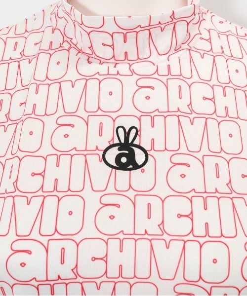 archivio（アルチビオ）の「＜LADIES>UV速乾総ロゴプルオーバー（Tシャツ/カットソー・レディース・ホワイト/レッド/ブルー・L/M/S）」の5枚目の写真