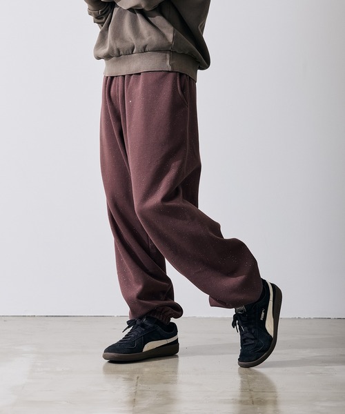 improves（インプローブス）の「ラメ 裏起毛 スウェットパンツ（スウェットパンツ・メンズ・ネイビー/ブラウン/ブラック・LARGE/MEDIUM）」の6枚目の写真