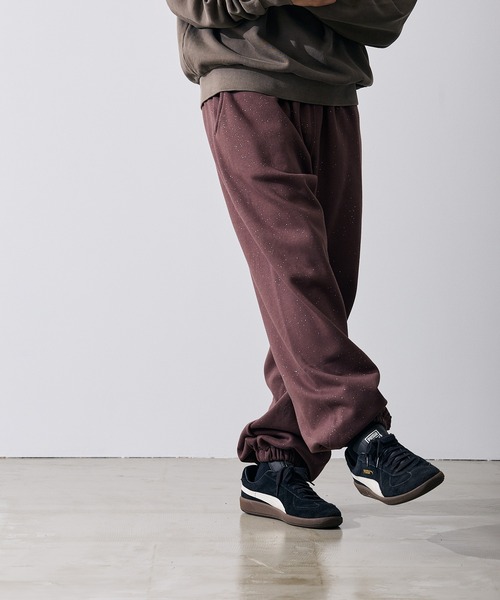 improves（インプローブス）の「ラメ 裏起毛 スウェットパンツ（スウェットパンツ・メンズ・ネイビー/ブラウン/ブラック・LARGE/MEDIUM）」の7枚目の写真